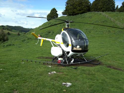 Agriculture heli training with heli hunt and fish